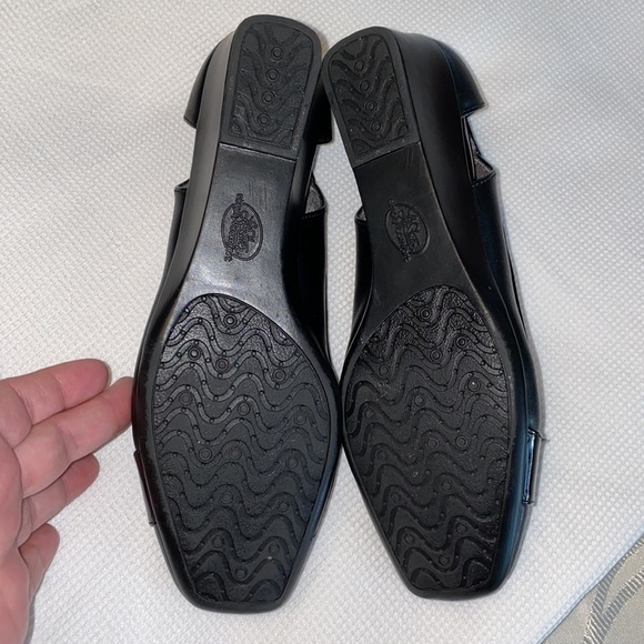 Woman’s life Stride Grandeur Black Wedges size 8 M - Picture 9 of 11